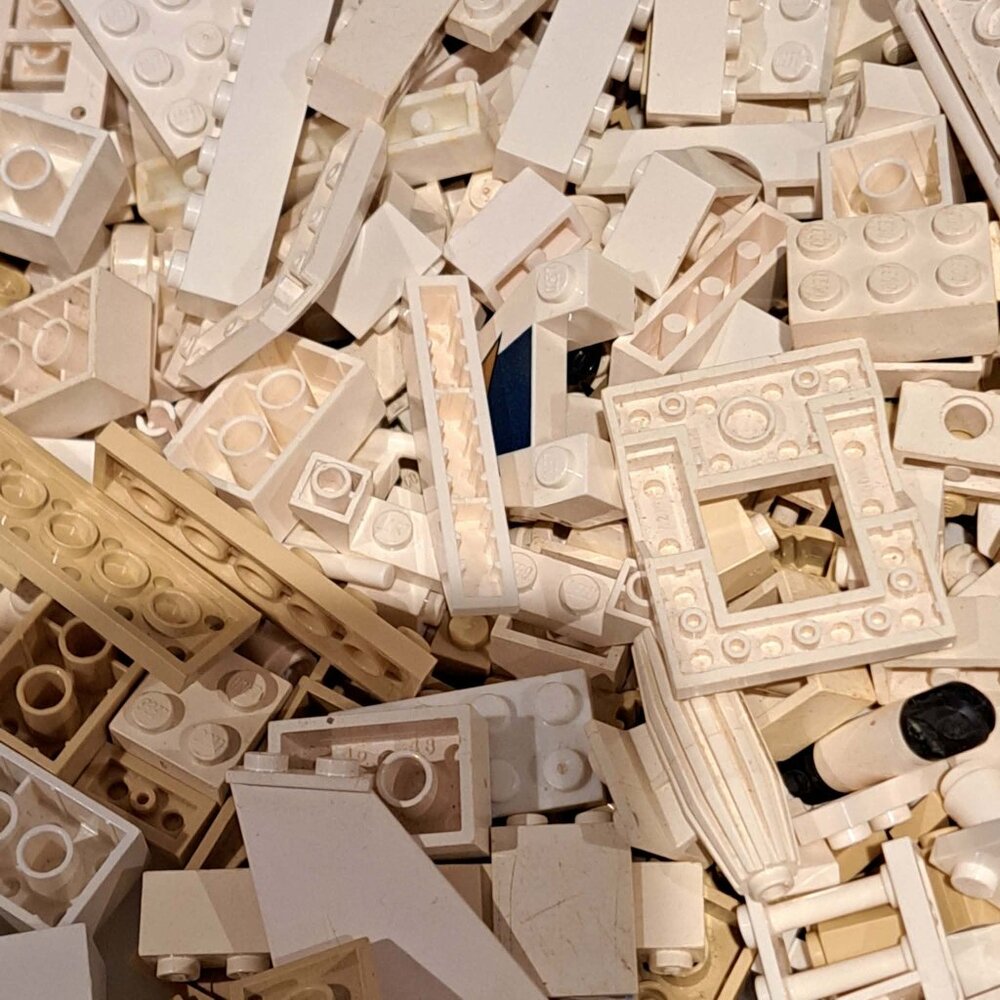 Bulk lot of white beige Lego - Picture 9 of 12